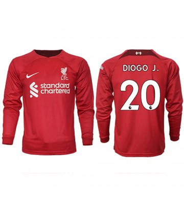 Liverpool Diogo Jota #20 Hemmatröja 2022-23 Långa ärmar